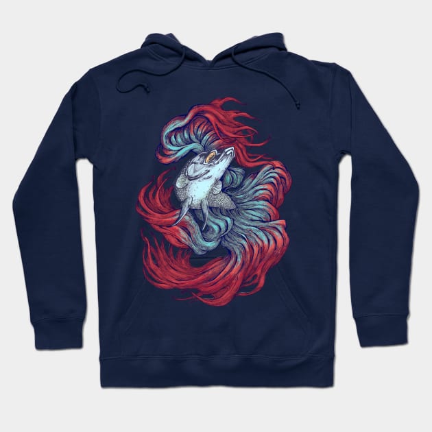 Betta New Wave Hoodie by Villainmazk